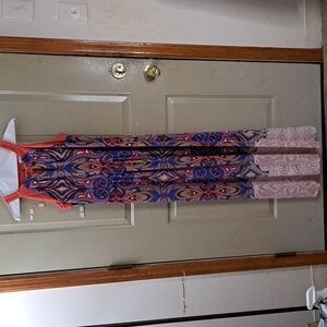 London Times Orange Dress